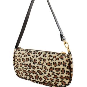 Leopard Fur Pattern Clutch